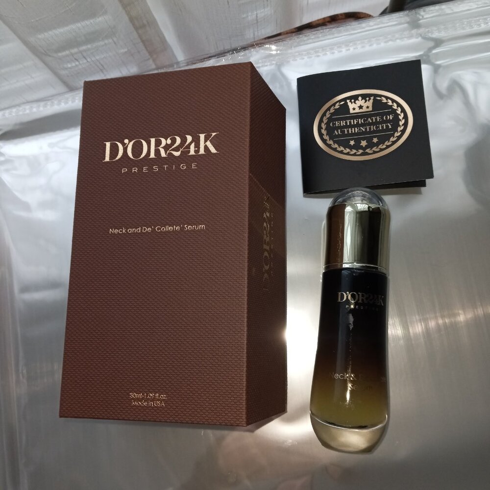 D’or24k Prestige Neck and Décolleté Serum Brand New in box